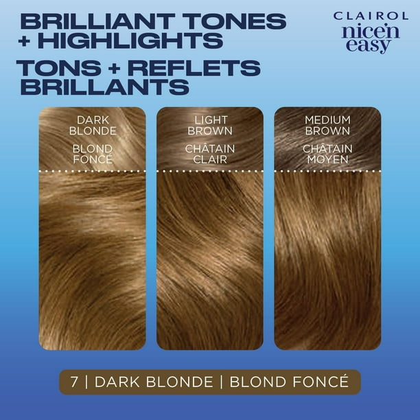 Nice'n Easy  Clairol Nice'n Easy Permanent Hair Dye, 100% Gray Coverage