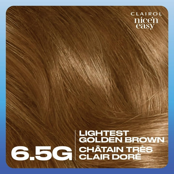 Nice'n Easy Clairol Nice'n Easy Permanent Hair Dye, 100% Gray Coverage