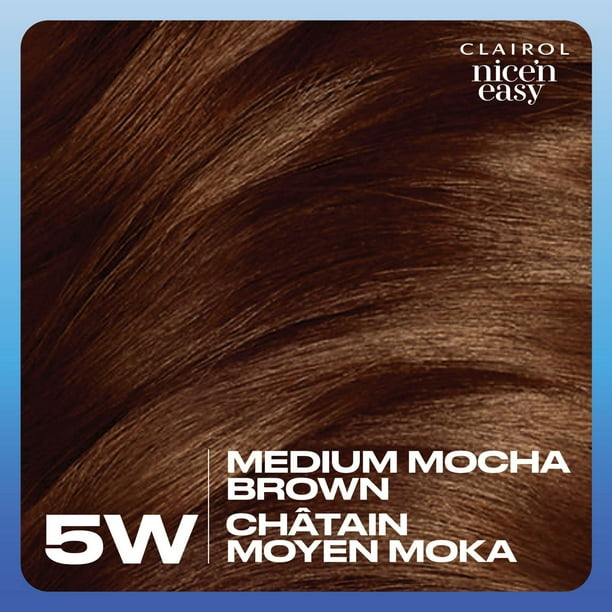 Nice'n Easy Clairol Nice'n Easy Permanent Hair Dye, 100% Gray Coverage