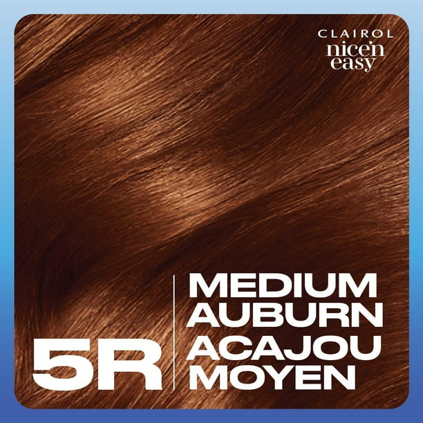 Nice'n Easy Clairol Nice'n Easy Permanent Hair Dye, 100% Gray Coverage