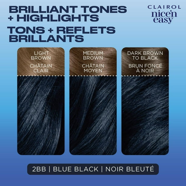 Nice'n Easy Clairol Nice'n Easy Permanent Hair Dye, 100% Gray Coverage