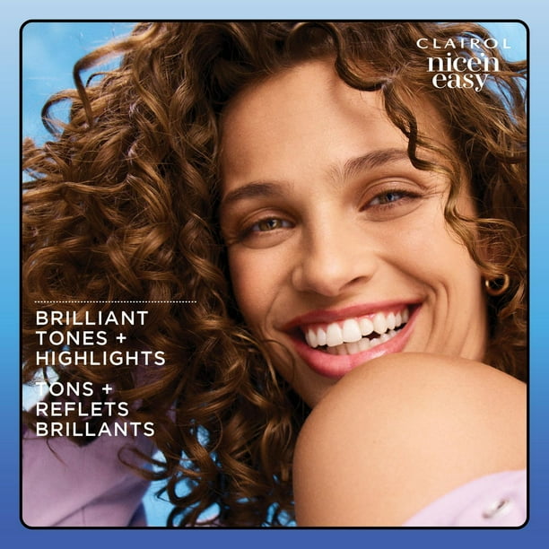 Nice'n Easy Clairol Nice'n Easy Permanent Hair Dye, 100% Gray Coverage