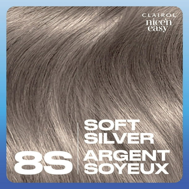 Nice'n Easy Clairol Nice'n Easy Permanent Hair Dye, 100% Gray Coverage