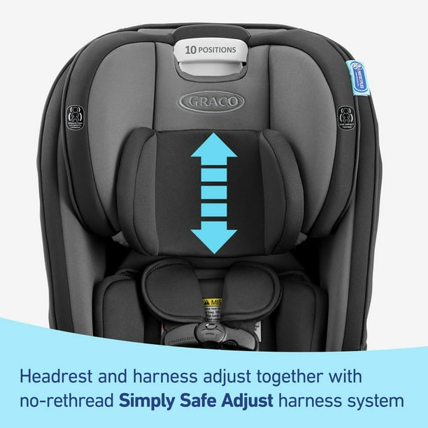Graco SlimFit 3 LX 3-in-1 Car Seat, Child weight 5-100 lbs