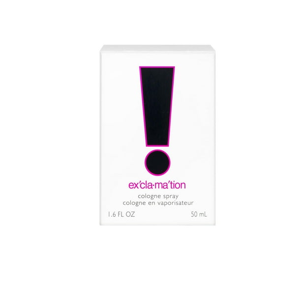 Exclamation Cologne Spray for Women, Vegan Formula, Perfume, Floral Scent, Spicy Kick, 50ml, Floral Scent