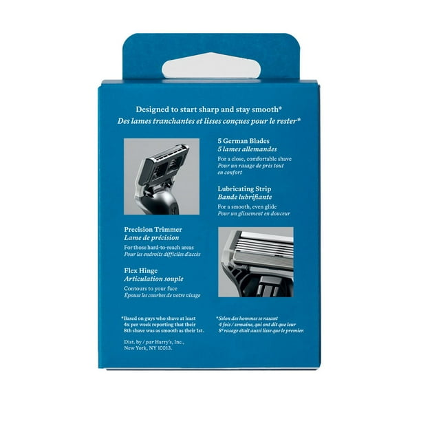 Harry’s Men’s Razor Blade Refills – 4ct, 4 Blade Refills