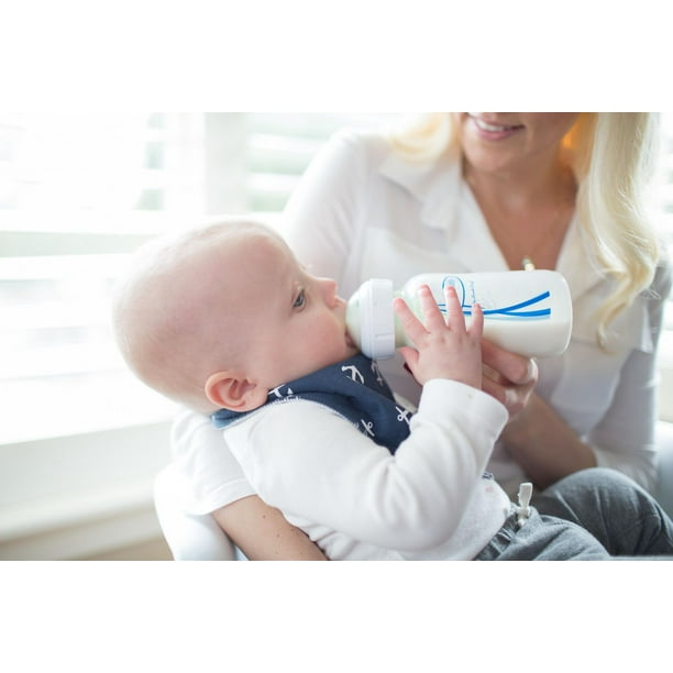 Dr. Brown’s® Natural Flow Anti-Colic Options+ Wide-Neck Baby Bottle, 9 oz/270 mL, Level 1 Nipple, 2-Pack, 0m+, 9 oz, 2 Pack