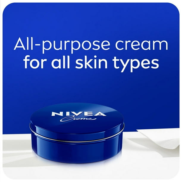 NIVEA Creme, All-Purpose Moisturizing Cream, Face, Hand, Body Cream, 250 mL