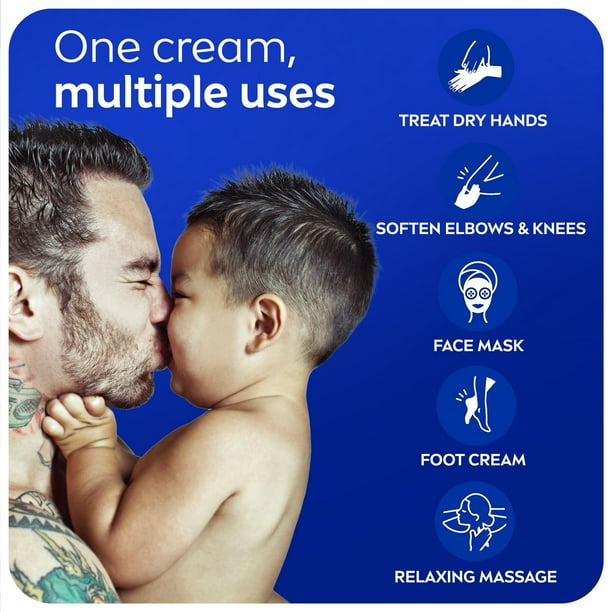 NIVEA Creme, All-Purpose Moisturizing Cream, Face, Hand, Body Cream, 250 mL