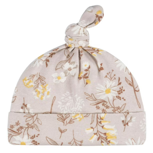 Gerber 3-Piece Baby Cap, Shirt & Footed Pant Set