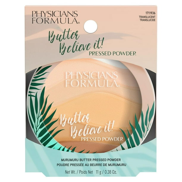 Physicians Formula MURUMURU BUTTER BELIEVE IT FACE POWDER TRANSLUCENT, face powder