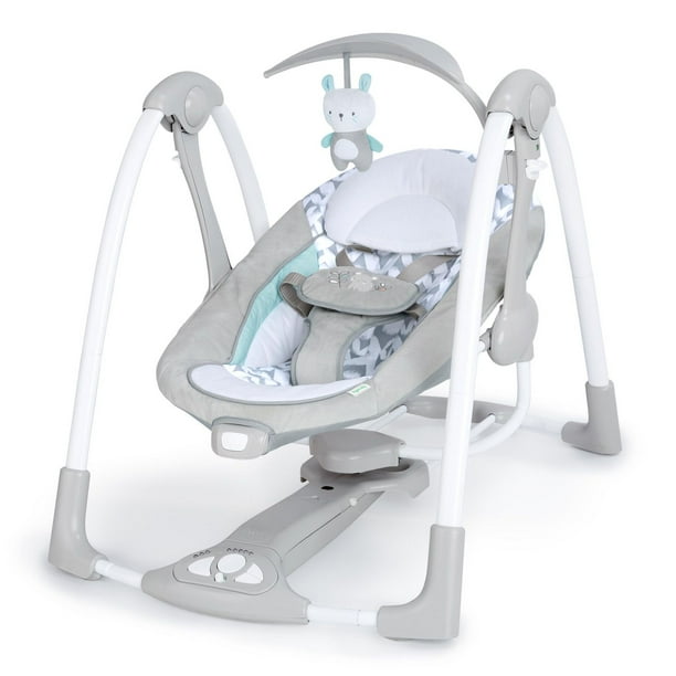Bright Starts  Ingenuity ConvertMe Swing-2-Seat - Raylan, 0 - 9 months
