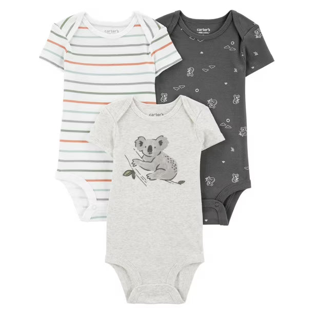 Carter's Child of Mine Baby Boys' Koala 3-Pack Bodysuit