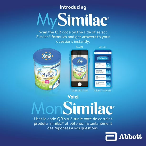 Similac Go & Grow Step 3 Toddler Drink with 2'-FL. Immune Support Innovation: 2'-FL, Powder, 12-36 Months, Milk Flavour, 850 grams, 1x850 g