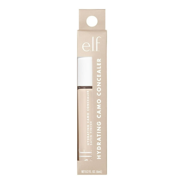 e.l.f. Cosmetics Hydrating Satin Camo Concealer, Hydrating Camo Concealer, 6ml