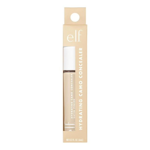 e.l.f. Cosmetics Hydrating Satin Camo Concealer, Hydrating Camo Concealer, 6ml