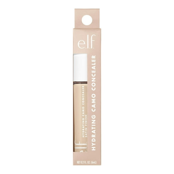 e.l.f. Cosmetics Hydrating Satin Camo Concealer, Hydrating Camo Concealer, 6ml