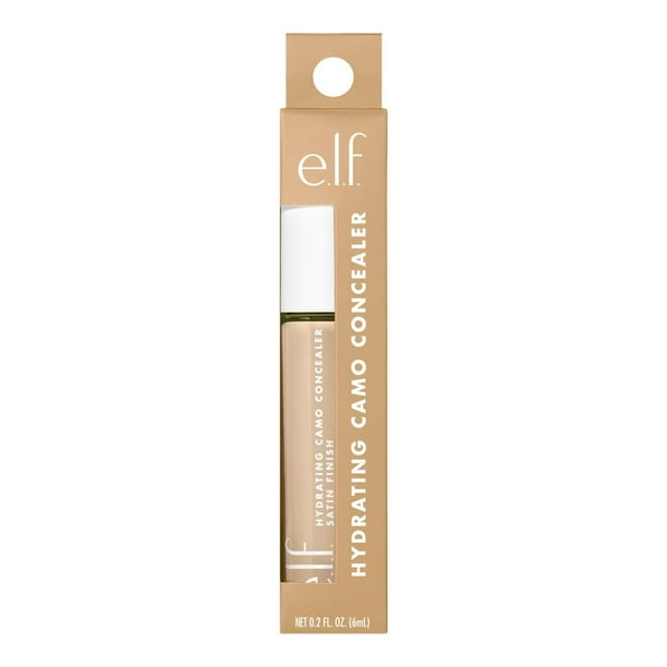 e.l.f. Cosmetics Hydrating Satin Camo Concealer, Hydrating Camo Concealer, 6ml