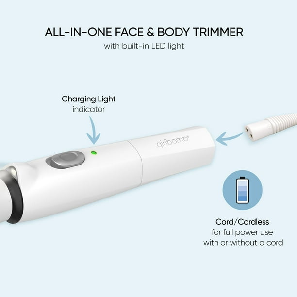 Conair Girlbomb All-In-One Face & Body Trimmer, Face and Body Trimmer