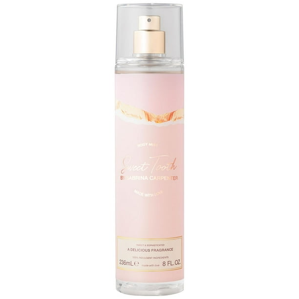 SABRINA CARPENTER SWEET TOOTH BODY SPRAY, SABRINA CARPENTER SWEET TOOTH SPRAY- 236 ML