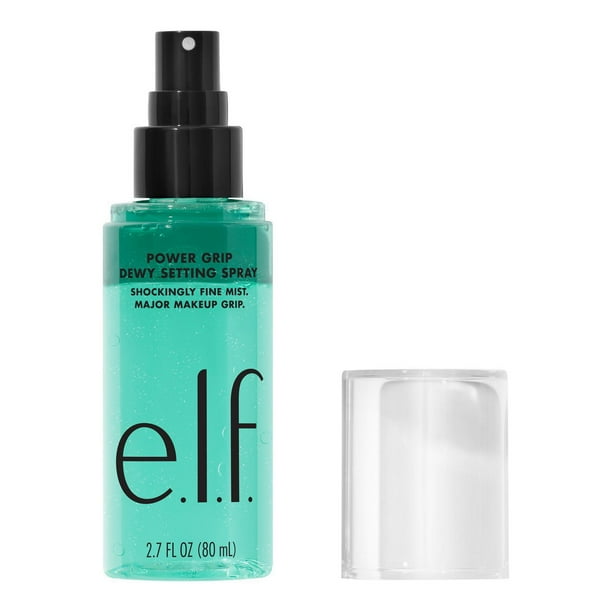 e.l.f. Cosmetics Power Grip Dewy Setting Spray, Bi-phase setting spray, 80 ml