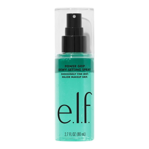 e.l.f. Cosmetics Power Grip Dewy Setting Spray, Bi-phase setting spray, 80 ml