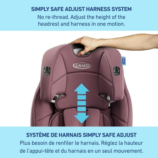 Graco Tranzitions 3-in-1 Harness Booster Seat | Toddler to Big Kid Car Seat from 10-45 kg (22-100 lb) | Harness/Highback/Backless Booster, Proof