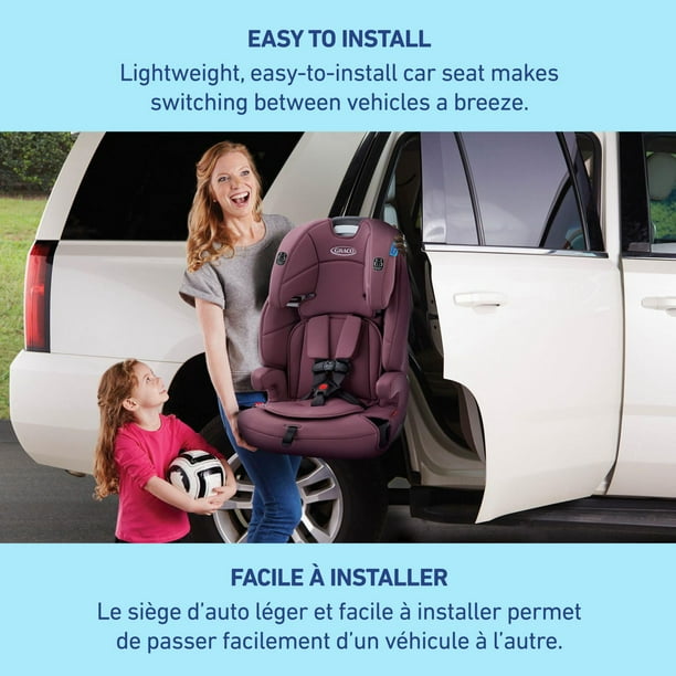 Graco Tranzitions 3-in-1 Harness Booster Seat | Toddler to Big Kid Car Seat from 10-45 kg (22-100 lb) | Harness/Highback/Backless Booster, Proof