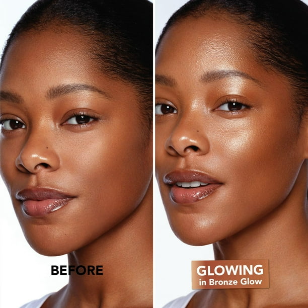 Hard Candy Just Glow Face Luminizer – Sheer Color, Vitamin C & Niacinamide, All Skin Tones, 30 mL