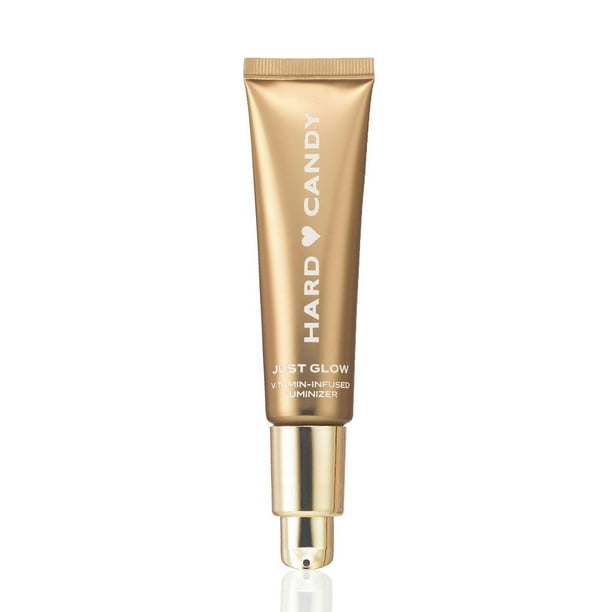 Hard Candy Just Glow Face Luminizer – Sheer Color, Vitamin C & Niacinamide, All Skin Tones, 30 mL