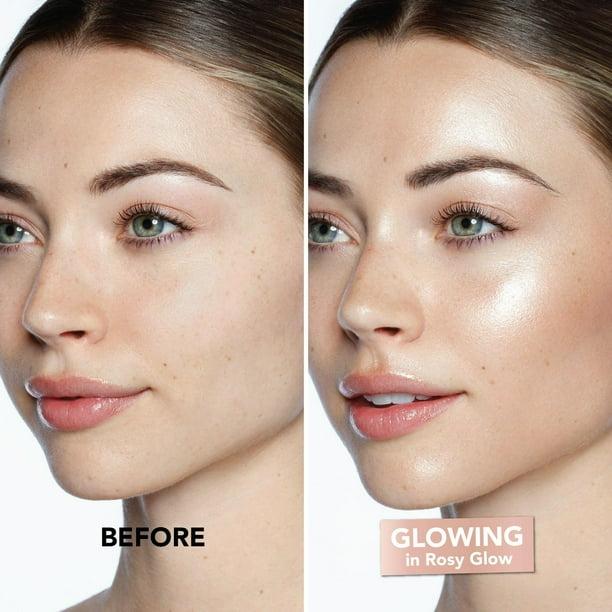 Hard Candy Just Glow Face Luminizer – Sheer Color, Vitamin C & Niacinamide, All Skin Tones, 30 mL