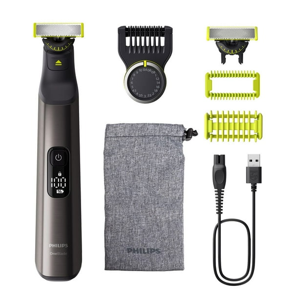 Philips OneBlade 360 Face & Body Pro+, Li-Ion, OneBlade 360 Face & Body Pro+, 20-length settings
