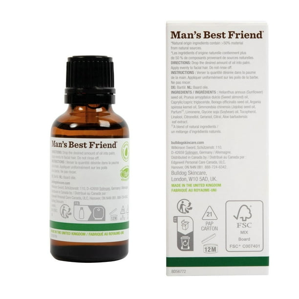 Bulldog Skincare for Men Original Beard Oil, 30ml