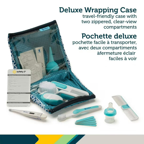 Safety 1st Deluxe Healthcare & Grooming Kit - Arctic Blue, Infant Health & Grooming