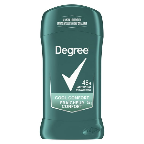Degree Men Antiperspirant Stick, Cool Comfort, 48-Hour Sweat & odour Protection, 76g
