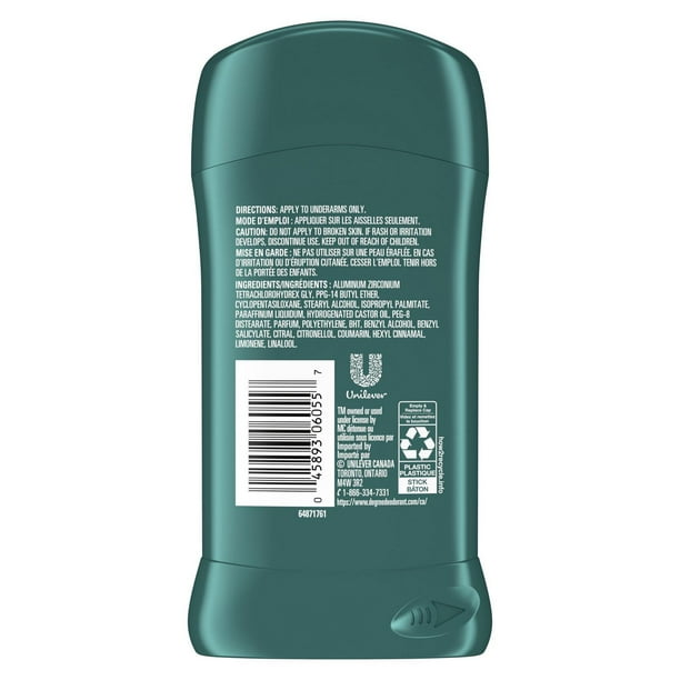 Degree Men Antiperspirant Stick, Cool Comfort, 48-Hour Sweat & odour Protection, 76g