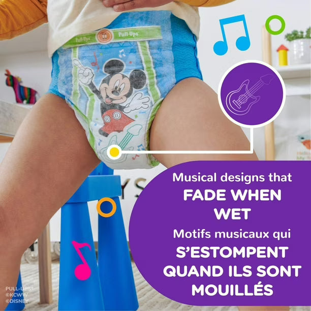 Pull-Ups Boys' Potty Training Pants, Economy Pack, Size: 2T - 6T, Size: 2T - 6T | 104-66 Count