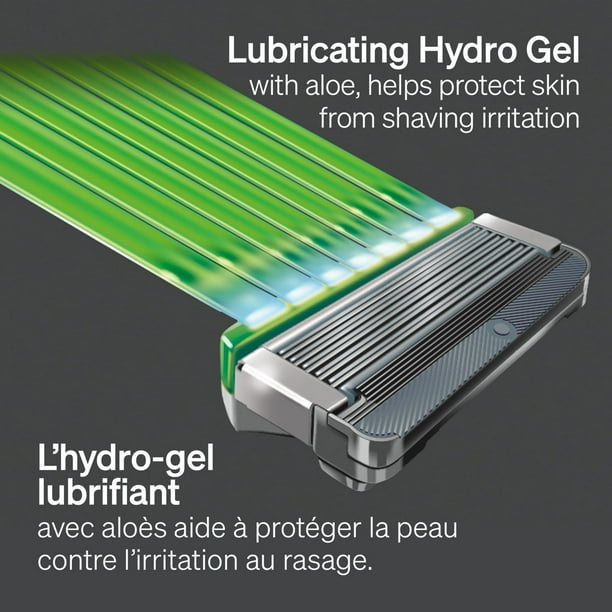 Schick Hydro Sensitive Skin Men’s Razor Refills, 4 Razor Refills