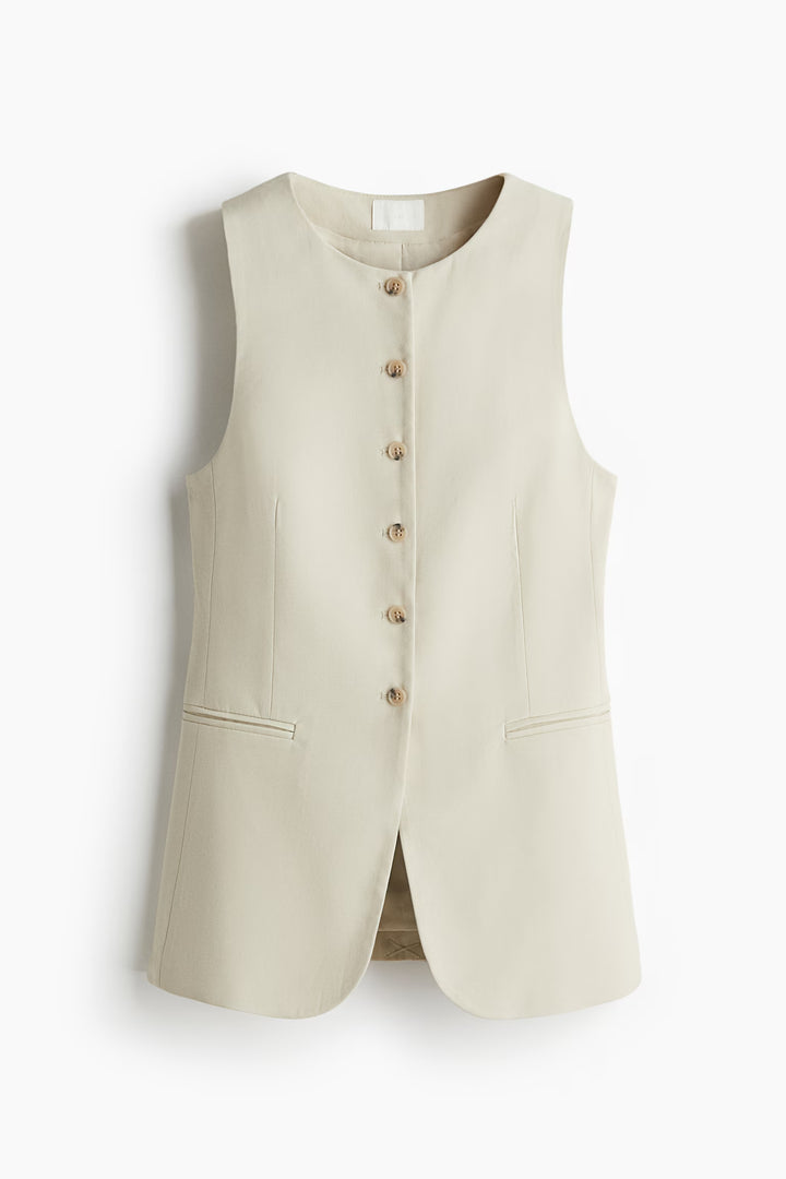 H&M Long Suit Vest