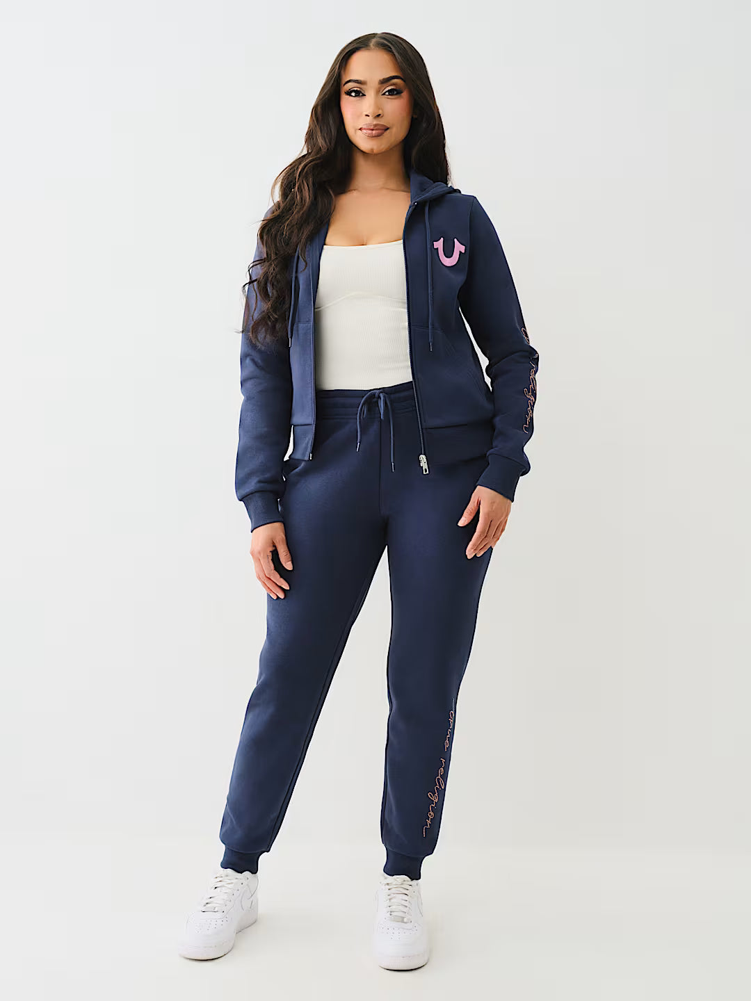 TRUE RELIGION CRYSTAL SCRIPT LOGO JOGGER