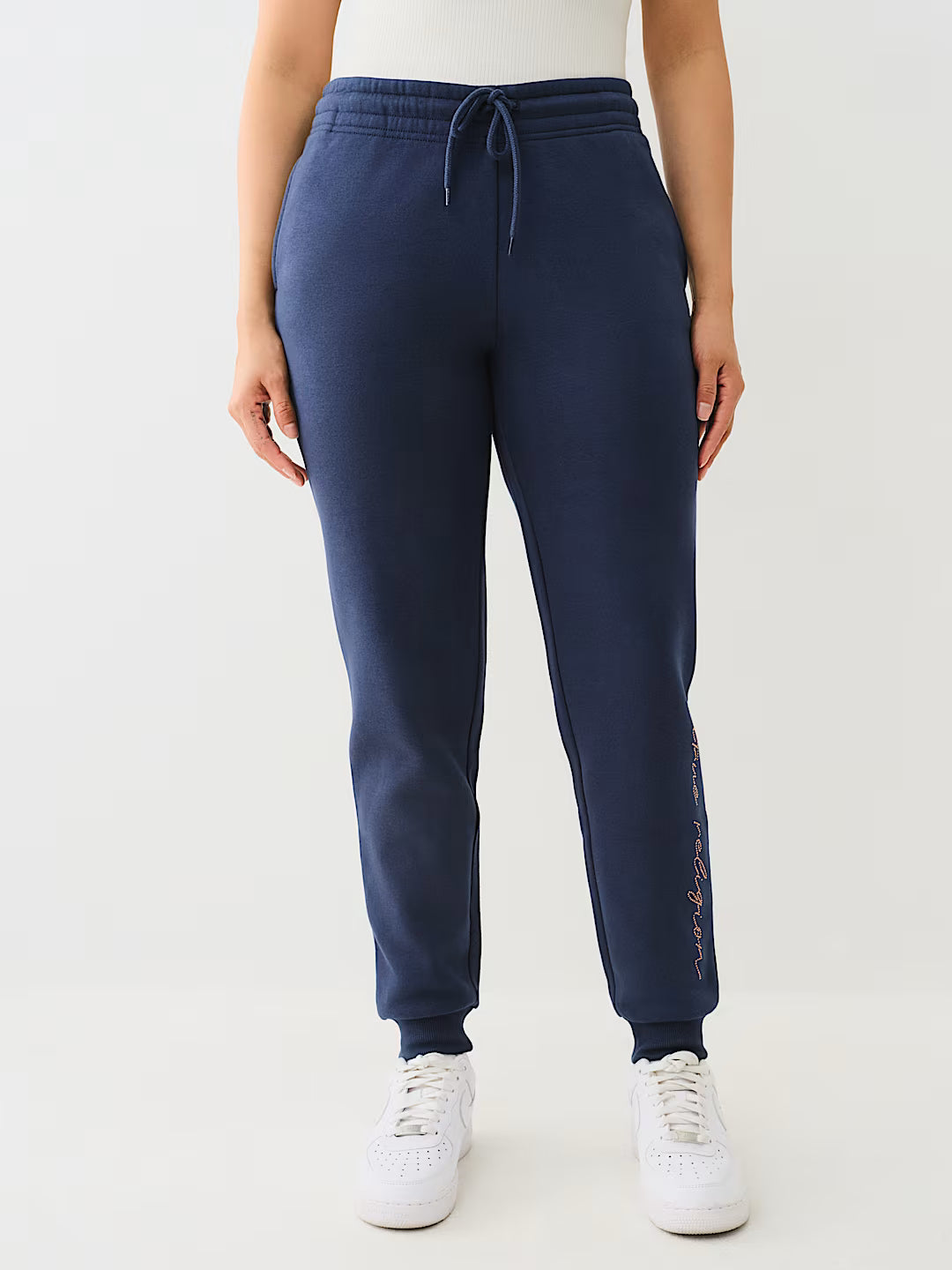 TRUE RELIGION CRYSTAL SCRIPT LOGO JOGGER