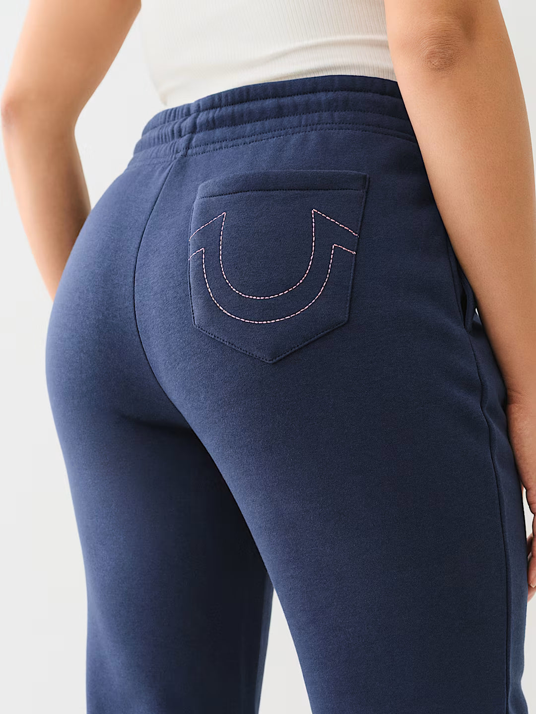 TRUE RELIGION CRYSTAL SCRIPT LOGO JOGGER