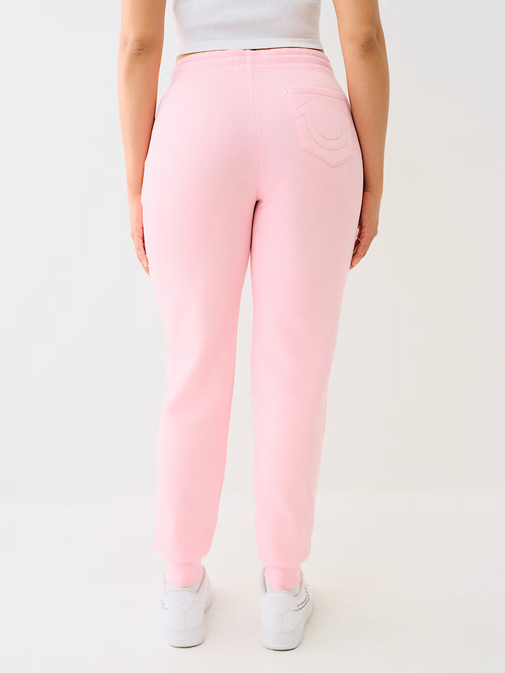 TRUE RELIGION CRYSTAL SCRIPT LOGO JOGGER