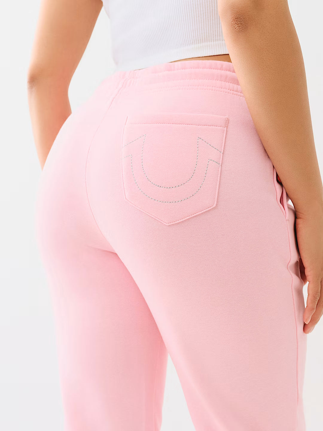 TRUE RELIGION CRYSTAL SCRIPT LOGO JOGGER