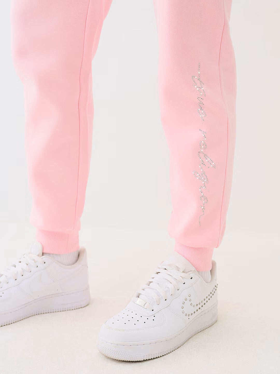 TRUE RELIGION CRYSTAL SCRIPT LOGO JOGGER