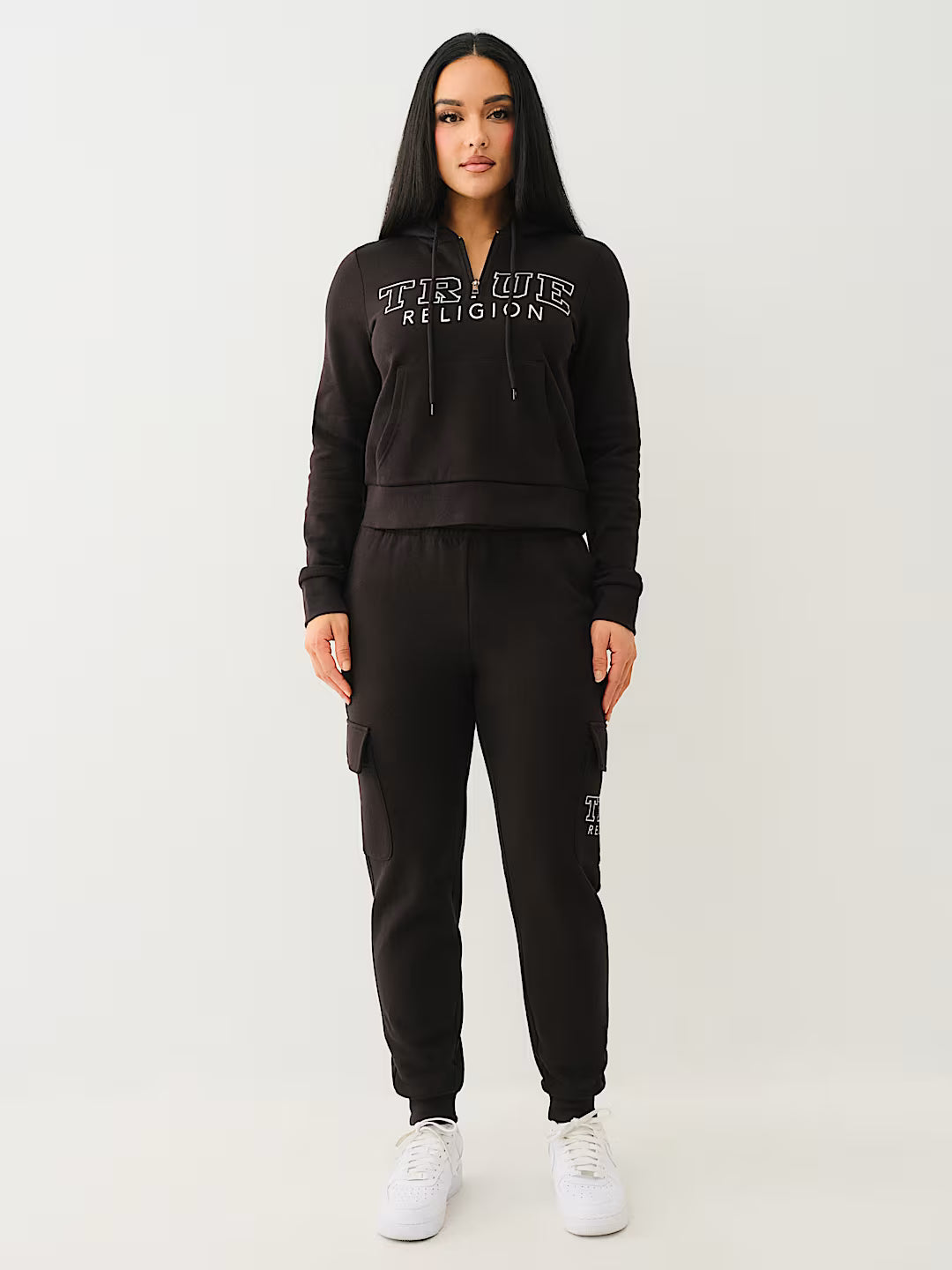 TRUE RELIGION IRIDESCENT LOGO CARGO JOGGER