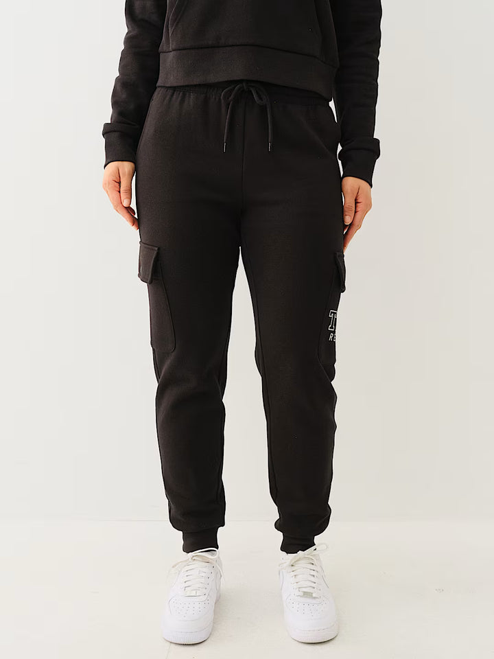 TRUE RELIGION IRIDESCENT LOGO CARGO JOGGER