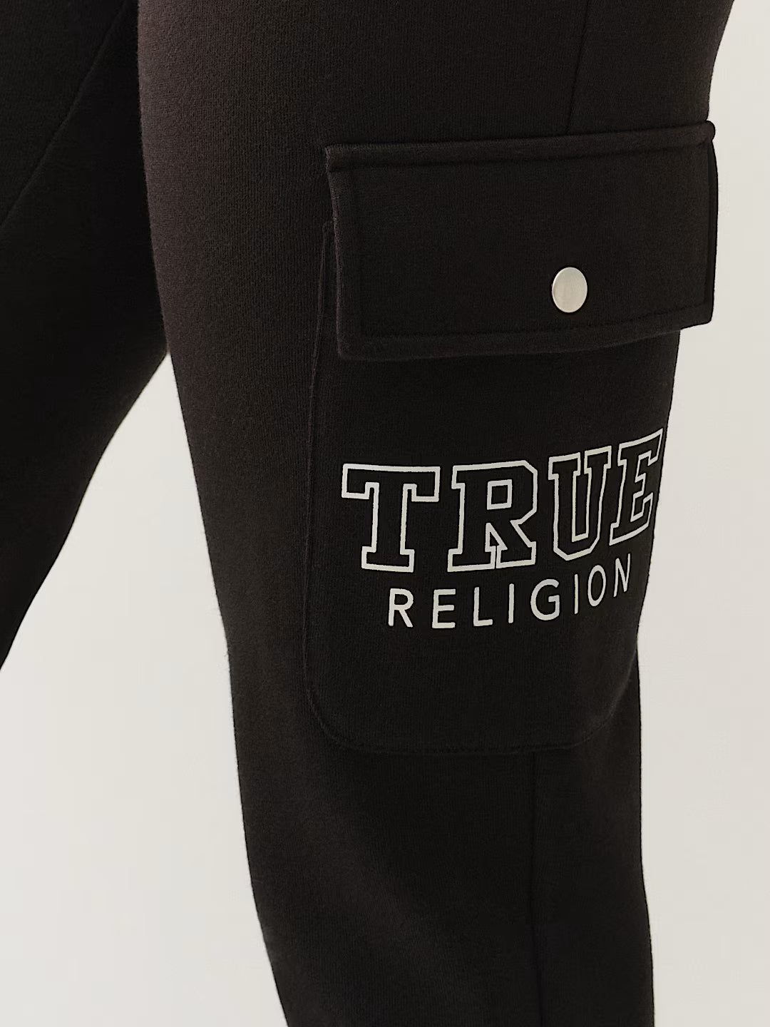 TRUE RELIGION IRIDESCENT LOGO CARGO JOGGER