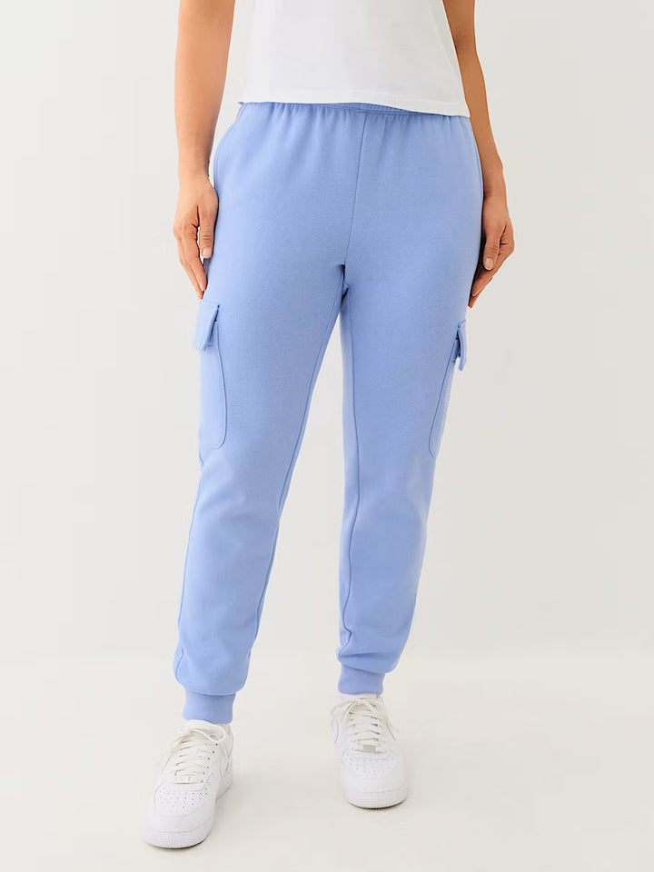 TRUE RELIGION IRIDESCENT LOGO CARGO JOGGER