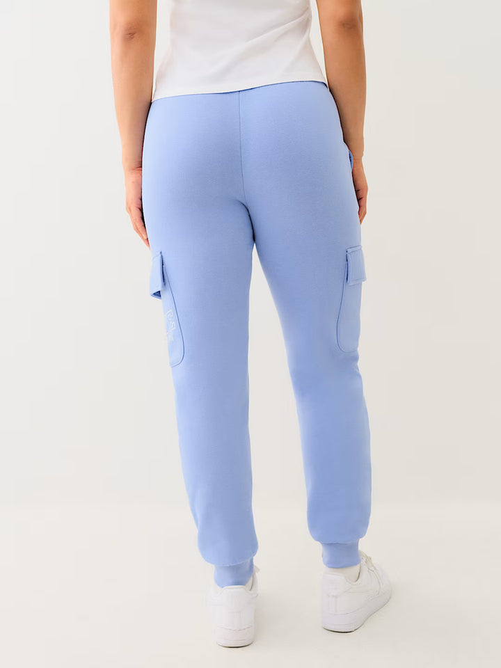 TRUE RELIGION IRIDESCENT LOGO CARGO JOGGER